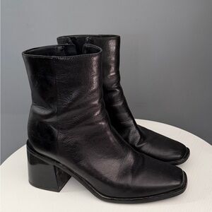 Sam Edelman Black Heeled Boots